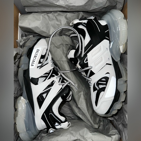 BALENCIAGA TRACK CLEARSOLE
BICOLOR WHITE/BLACK - Picture 3 of 4